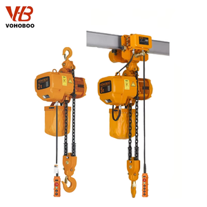 Manufacture Directly Supply 1 2 3 5 10 Ton HHBB Trolley Type Electric Chain Hoist or <strong>Hook</strong> Type for Lifting Polipasto El&eacute;ctrico - Product Image 1