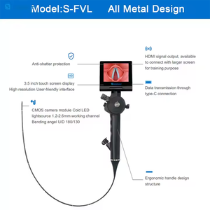 JYTOP Laryngoscope vidéo portable pour nouveau-né pédiatrique adulte Laryngoscope vidéolaryngoscope Types de laryngoscope rigide - Product Image 2