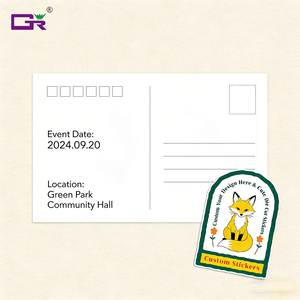 Индивидуальные наклейки с животными, вырезанные по контуру, с дизайном логотипа, водонепроницаемые виниловые наклейки, устойчивые к УФ-излучению, для наружного применения, самоклеящиеся - Product Image 5