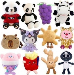 Hot Selling Custom Cute <b>Stuffed</b> Animals <b>Toys</b> Super <b>Soft</b> Plush PP Cotton Ribbon Tail Decorated Stylish Dolls Unisex Birthday - Product Image 4