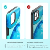 Presse à transfert thermique pour coques de téléphone Tuoli avec film de laminage, taille d'impression 148x255mm et dimensions 470x270x100mm