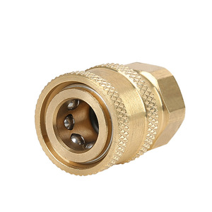 อะแดปเตอร์ M14ตัวผู้ขนาด1/4 "ตัวแปลงสำหรับทำความสะอาดแรงดันสูงตัวเชื่อมทองแดงสำหรับเครื่องล้างรถ - Product Image 2