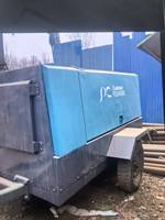 Compresseur d'air rotatif à double vis d'occasion japonais Airman PDS 400 S, 11m³/min, 400cfm, 7 bars, avec moteur Isuzu V3800, 81 kW