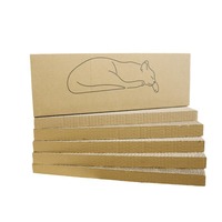 LIERRE PET haute densité jetable carton chat litière Stable grand espace remplaçable papier ondulé chat griffoir nid