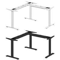 Bureau de travail moderne extensible en métal pour 8 personnes