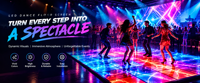 Écran LED interactif pour sol P2.6, intérieur, haute résistance, étanche, panneau vidéo LED pour piste de danse, scène et boîte de nuit