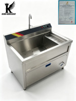 Slimme automatische fruit- en groentewasmachine voor keuken en commerciële toepassingen