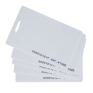 บัตรโพลีคาร์บอเนตพิมพ์ลายตามสั่ง UHF 125KHz บัตรประจำตัว 13.56Mhz บัตร IC สำหรับระบบควบคุมการเข้าออก - Product Image 1