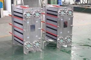 Échangeur de chaleur à plaques en titane pour lait laitier Équipement de réfrigération et d'échange de chaleur haut de gamme - Product Image 5