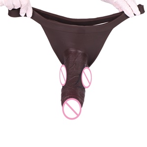 ปลอกอวัยวะเพศชายแบบซิลิโคนสีน้ำตาลอ่อน SXXY รุ่น Ultra Penis Sleeve Thongs ให้ความรู้สึกเหมือนผิวจริง แบบกลวง สำหรับผู้ชาย ช่วยเพิ่มขนาดอวัยวะเพศชาย - Product Image 4
