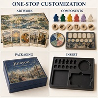 Jeu de société d'art impressionniste personnalisé, jeu de stratégie, exposition, itinéraire, curation, jeu de table pour musées, galeries, éducation