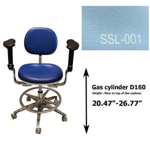 Chaise d'examen dentaire réglable en hauteur (500-640 mm) pour clinique, ophtalmologie, chirurgie - Product Image 3