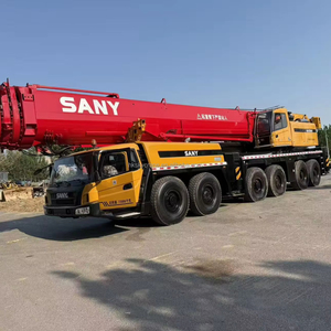 Grue de chantier 80t certifiée EPA STC800T5, grue d'occasion Sany, grue mobile tout-terrain 80 tonnes pour travaux de construction - Product Image 1