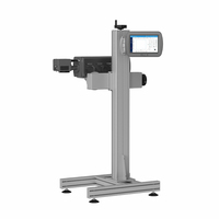 Machine de marquage Laser Co2 pour bouteilles d'animaux de compagnie tuyaux de noix de coco ligne de Production de sacs alimentaires impression Laser volante DXF PLT BMP AI DWG
