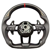 Volant en fibre de carbone personnalisé pour Audi RS A1 A3 A4L A5 A6L Q3 Q5 Q7 A7 Q2 Q3 S4 S5 S7 8V B8 C7 2007-2021 Accessoires