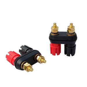 Hoparlör muz fiş bağlama sonrası terminali konnektörü muz soket çift kadın muz fiş hoparlör amplifikatör için - Product Image 2