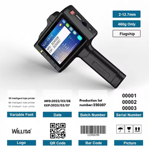 New Touch Screen <strong>Handheld</strong> Inkjet Printer Machine for Expiry Date Serial Number Character Barcode Coding 600dpi Tij Printer - Product Image 2