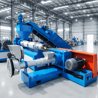 Machine de recyclage de film PP PE granulés de recyclage granulateurs Machine ligne de granulation usine de fabrication de moteurs en plastique pour déchets