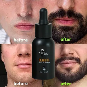 Aceite de barba para hombre de 50ml superventas, cuidado de la barba para el crecimiento, productos de cuidado personal para hombres, aceite orgánico 100% para el crecimiento de la barba