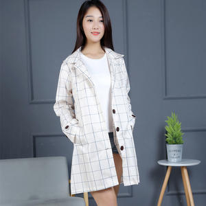 المرأة سيدة المشي لمسافات طويلة السفر في الهواء الطلق للماء مقنعين خفيفة الوزن ملابس المطر سترة معطف واق من المطر معطف واق من المطر - Product Image 1