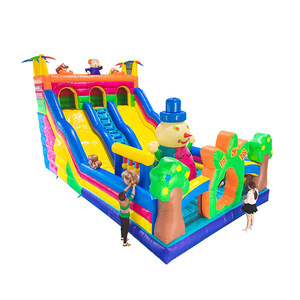 Bán Lâu Đài Nảy Bơm Hơi Khổng Lồ OEM Khổng Lồ Trượt Nảy Bơm Hơi Trong Nhà Ngoài Trời Thương Mại Khổng Lồ - Product Image 1