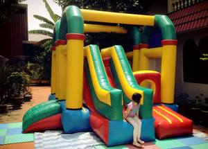 WINSUN Nouveau PVC Gonflable Bounce House Combo Castle Party Gonflable Trampoline Jump pour Enfants <span class=keywords><strong>Location</strong></span> - Product Image 3