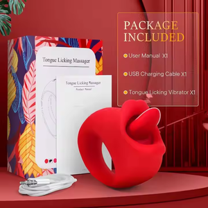 Hete Verkoop Mond Tong Likken Vibrator G Spot Clitoris Stimulator 10 Frequentie Trillingen En Tong Likken Seksspeeltjes Voor Vrouw - Product Image 6