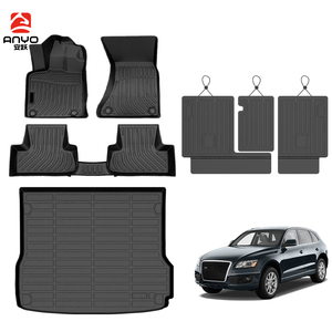 Alfombrillas Personalizadas para Interiores de Automóviles, Alfombrillas para Maletero, Protección para Asientos Traseros, Alfombrillas para Todo Clima para Audi Q5 2009-2017 - Product Image 1