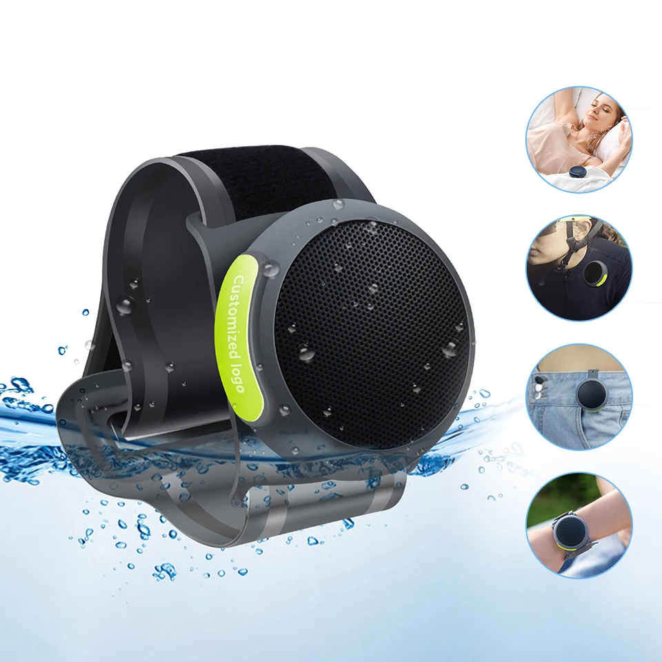 OEM ODM wasserdichter tragbarer Bluetooth-Lautsprecher im Freien IPX-6 drahtloser Mini-Bluetooth-Sport lautsprecher mit weißem Rausch schläfer