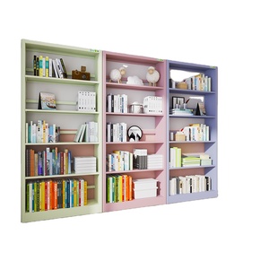 Nuevo estante de libros de acero, estantería sencilla, estantería para uso doméstico, Libros Rak Buku <span class=keywords><strong>Libreria</strong></span> Scaffale - Product Image 1