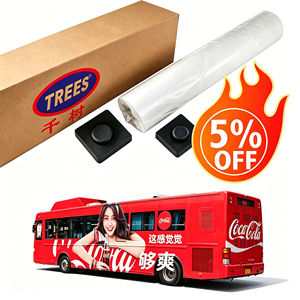 สติกเกอร์ติดรถยนต์แบบลอกออกได้ 1 ปี กาวสีขาว เงาสูง <span class=keywords><strong>ทน</strong></span>รังสียูวี ขายส่งจำนวนมาก สำหรับงานโฆษณาขนาดใหญ่กลางแจ้ง - Product Image 1