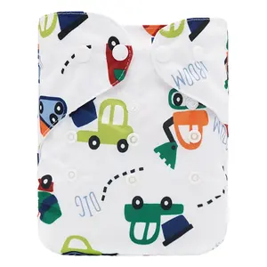 Lokeystar 中国制造商制造棉布纸尿裤口袋可重复使用婴儿可洗布尿布