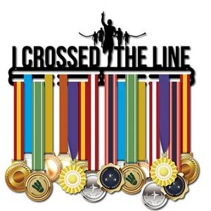 Conception personnalisée professionnelle médaille en métal cintre présentoir Marathon natation cyclisme <span class=keywords><strong>gymnastique</strong></span> course prix médaille support mural - Product Image 3