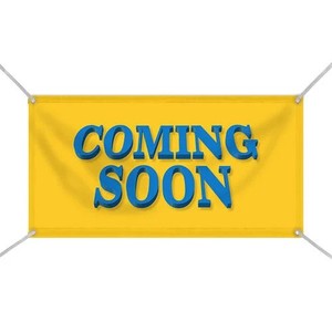 Custom High Quality Outdoor PVC <b>Banner</b> Waterproof Solid Vinyl Print for Event Usage - Product Image 1