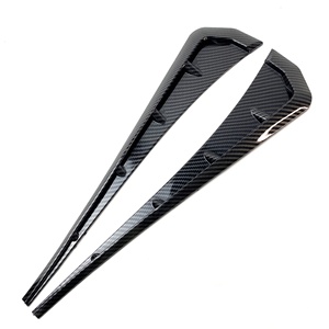 Autocollant décoratif en fibre de carbone pour modification de la aileron de requin et des prises d'air de voiture, style sport et luxe - Product Image 5