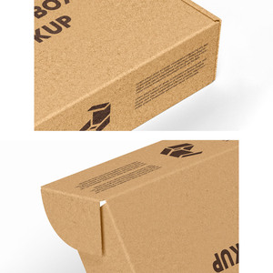 New Arrival Hồng tùy chỉnh kích thước tái chế vật liệu dập nổi sóng bưu phẩm giấy Hộp Quà Tặng nhà máy giá tốt nhất gấp - Product Image 6