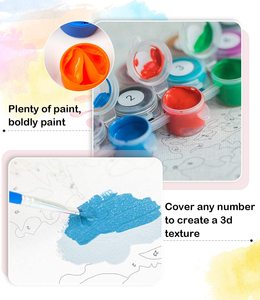 40x50 cm adultos principiantes flores pintura colorida margaritas <span class=keywords><strong>verde</strong></span> blanco amarillo DIY imágenes grandes pintura para colorear por número - Product Image 2
