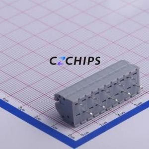 KF250-3.5-10P-2 Spring Terminal Block Through hole Component (THT),P=3.5mm Connector 3.5mm 10P 10 5A - Product Image 2