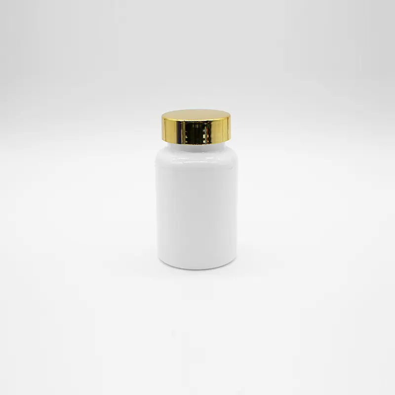 FTS 60ml 100ml 150ml vuoto nero bianco HDPE pillola capsula contenitore bottiglia di gomma da masticare con tappo Flip Top