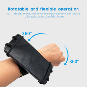 Brazalete Deportivo para Correr de Montaje Rápido - Soporte para Teléfono de Muñeca Banda para Brazo para Gimnasio y Entrenamiento Ajuste Universal para <span class=keywords><strong>iPhone</strong></span> - Product Image 3