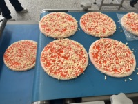 Machine automatique électrique pour l'application de sauce et de fromage sur les pizzas, vente chaude, directement de l'usine