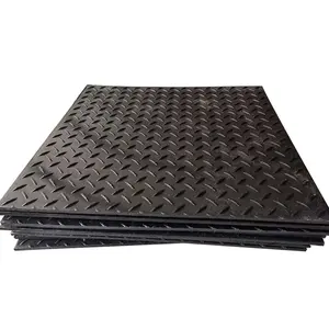 4x8 Hdpe Ground Protection Mats Muddy Pavement Road Mat Polyethylene Sheet For Transport Safety Anti-skid Outdoor