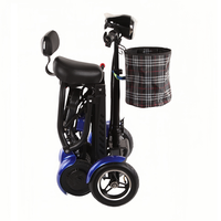 Mini Smart Auto Vouwbare Lithium Batterij 4 Wiel Lage Prijs Elektrische Scooter Mobiliteit