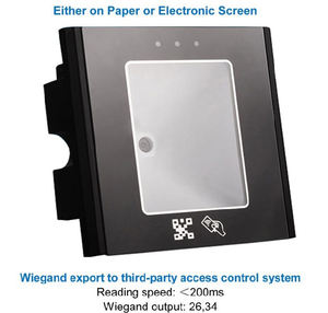 Escáner de Códigos de Barras y Tarjetas IC Integrado Cardweb CR-2FA Wiegand26/34 RS232 RS485 Sin Contacto TCP/IP para Control de Acceso Biométrico Dinámico - Product Image 3
