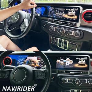 24.6INCH Carplay Car Radio for JEEP WRANGLER 2018-2022 LCD <b>Android</b> Dual Touch Screen Multimedia Player GPS Navigation Stereo 4G - Product Image 1