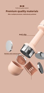 Phụ nữ thông minh có thể điều chỉnh trọng lượng quả tạ không trượt cặp thép cho cơ thể nhà và chân đào tạo tiết kiệm không gian - Product Image 5