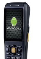 Appareil PDA industriel robuste avec système d'exploitation Android 12, scanner de codes-barres PDA pour entrepôt et ordinateur portable