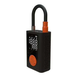 Compresseur d'air électrique portable 4000mAh batterie 150 PSI affichage numérique et lampe à LED <span class=keywords><strong>pour</strong></span> voiture, vélo, moto, scooter et balles - Product Image 2