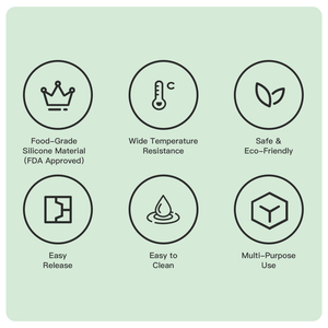 Stampo in Silicone AKOKO Serie Square per Mousse, Pasticceria Francese, Cioccolato a Forma <span class=keywords><strong>di</strong></span> <span class=keywords><strong>Cubo</strong></span> <span class=keywords><strong>di</strong></span> <span class=keywords><strong>Rubik</strong></span>, Utensile per Dolci - Product Image 4