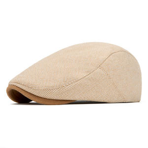 HZM-26026 <span class=keywords><strong>Cappello</strong></span> da Uomo di Alta Qualità Stile Britannico, Berretto Vintage <span class=keywords><strong>a</strong></span> Quadri <span class=keywords><strong>Coppola</strong></span>, <span class=keywords><strong>Cappello</strong></span> Casual Gatsby Ivy, Cappellino da Golf con Visiera, Berretto Newsboy - Product Image 2